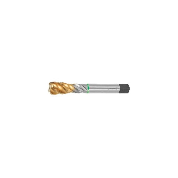HSS-E Blind Hole Machine Tap, 5/8-18 Tap Thread Size, TiN Coated